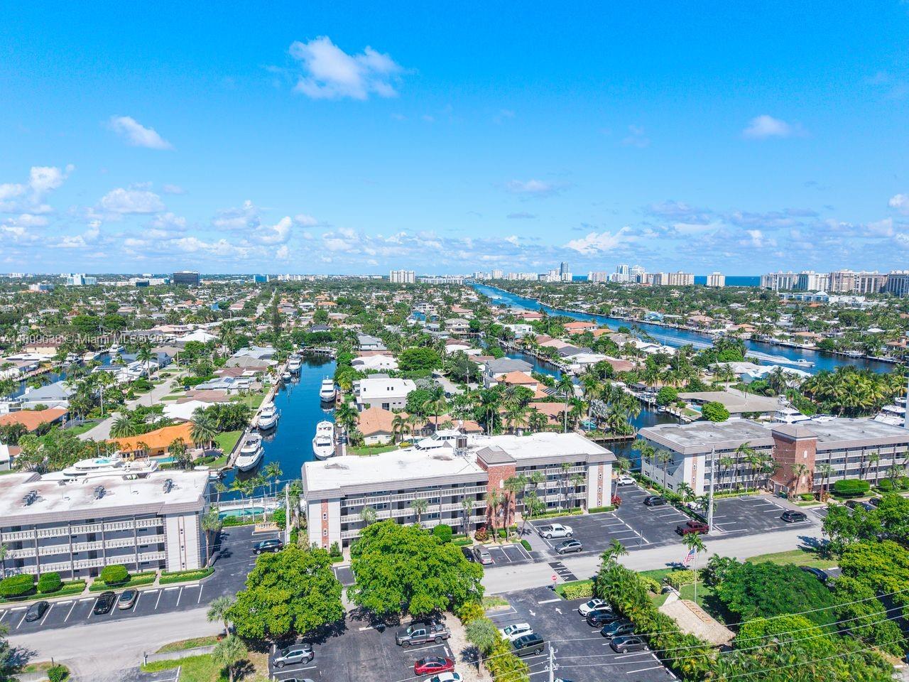 3111 Northeast 51st Street, Unit 202C Fort Lauderdale, FL 33308 - Photo 36 of 46 an aerial view of a city