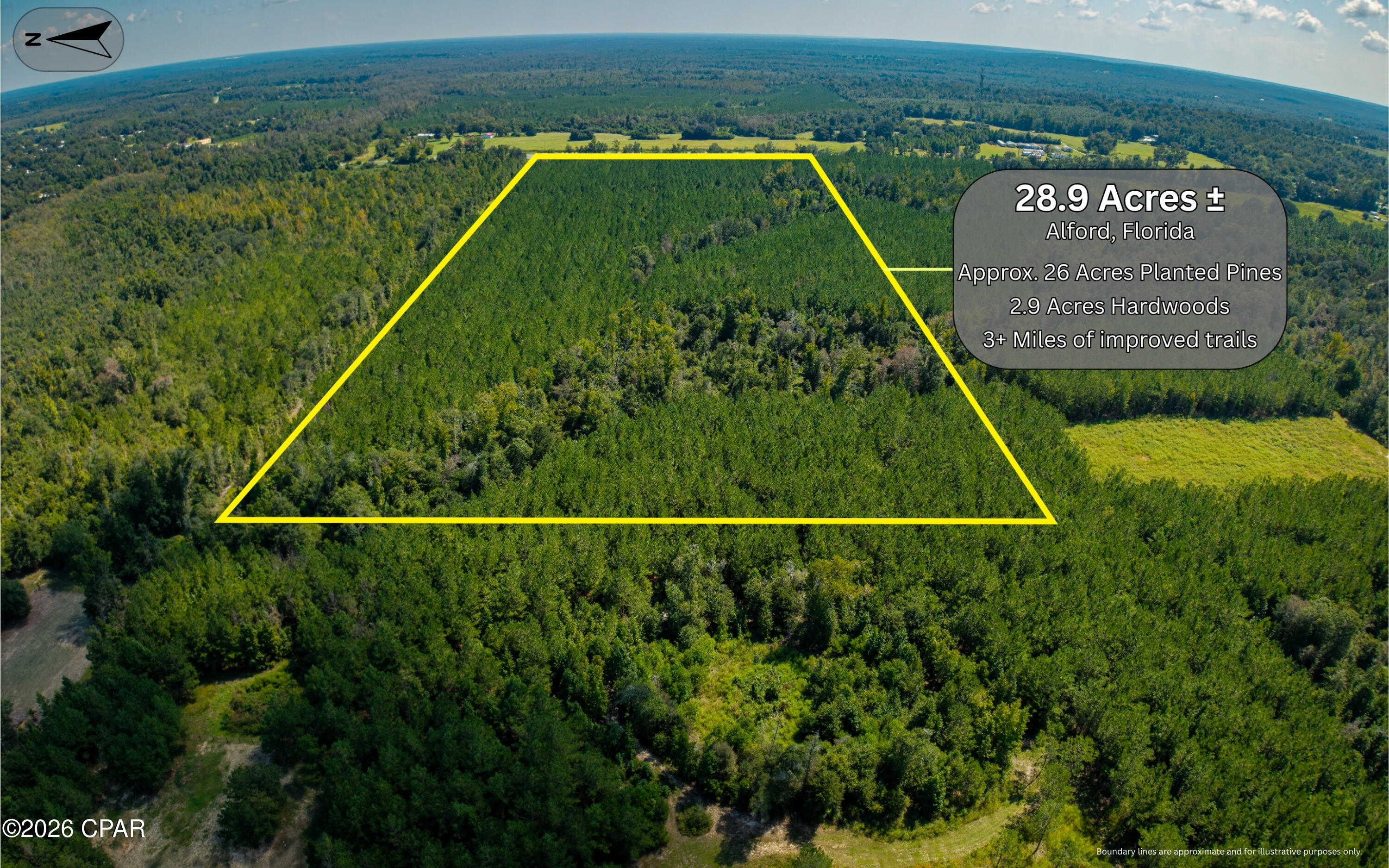 Tbd Hudson Road Alford, FL 32420 - Photo 2 of 4 Gallery Image 2