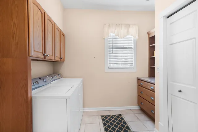 a room with storage and utility