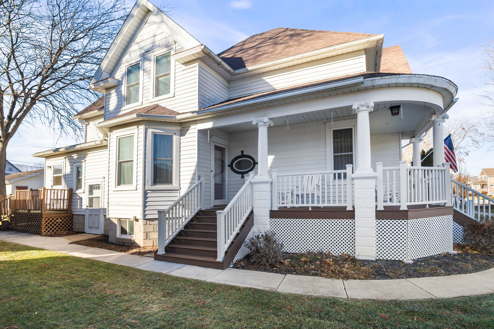 618 Woodward Street Beecher, IL 60401 - Photo 3 of 23 a front view of a house with a yard
