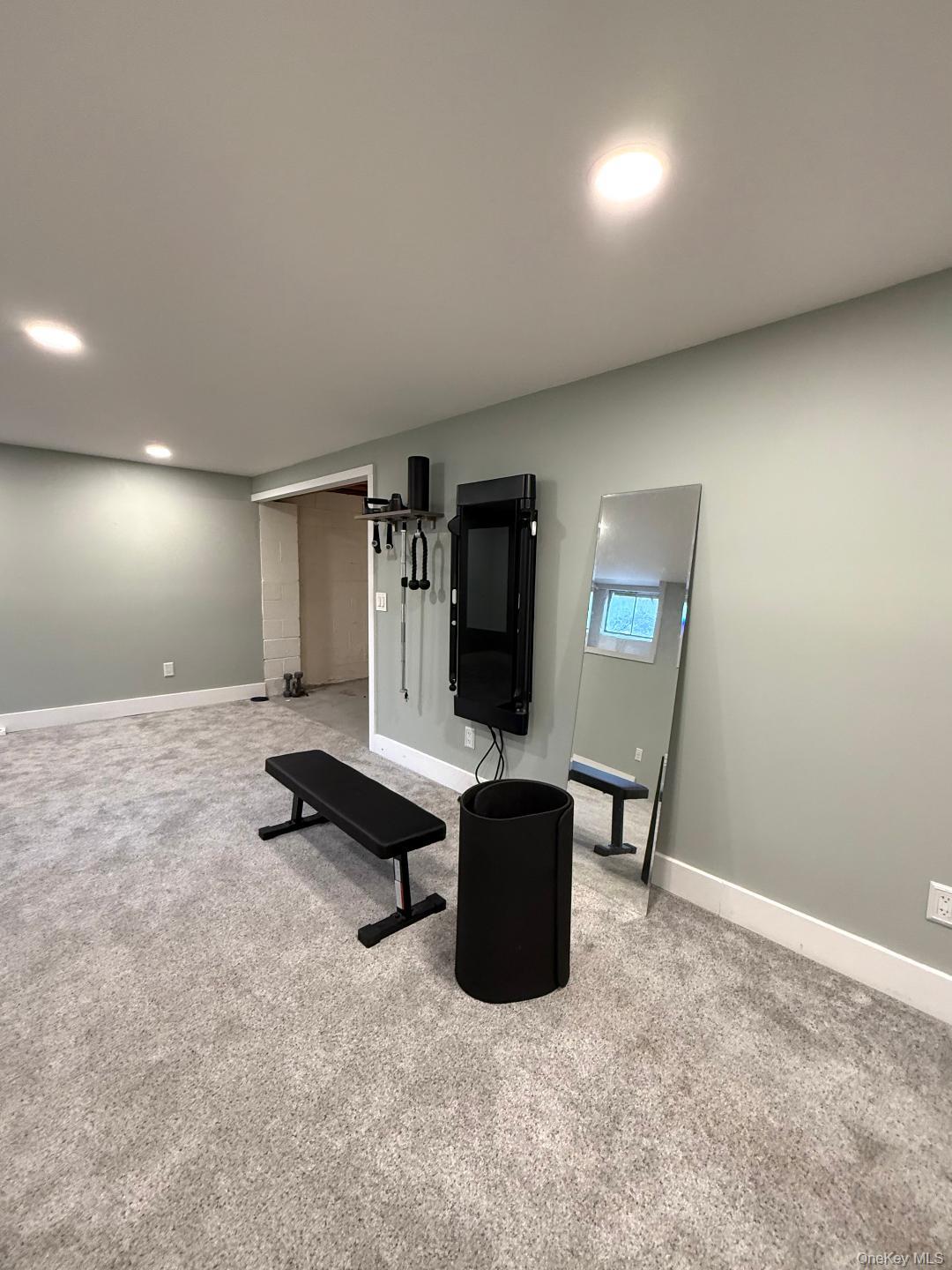 200 Belvedere Road Beacon, NY 12508 - Photo 16 of 23 Exercise room featuring light carpet