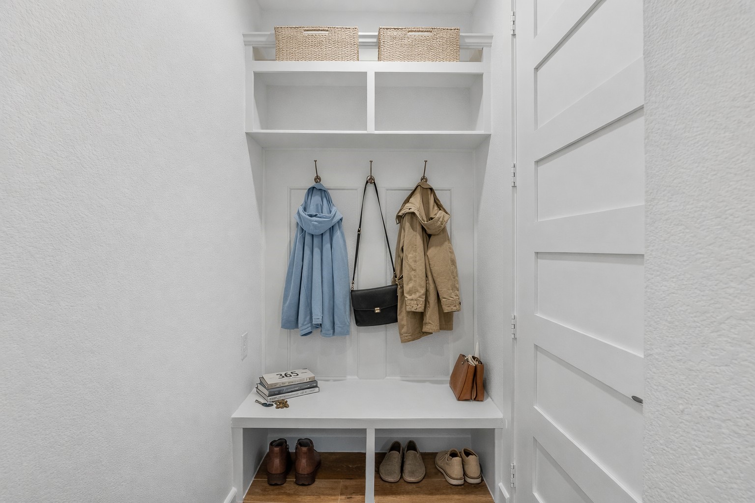 205 Tall Pine Livingston, TX 77351 - Photo 26 of 42 a view of walk in closet with clothes and shoes