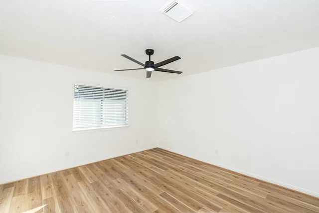 wooden floor in an empty room