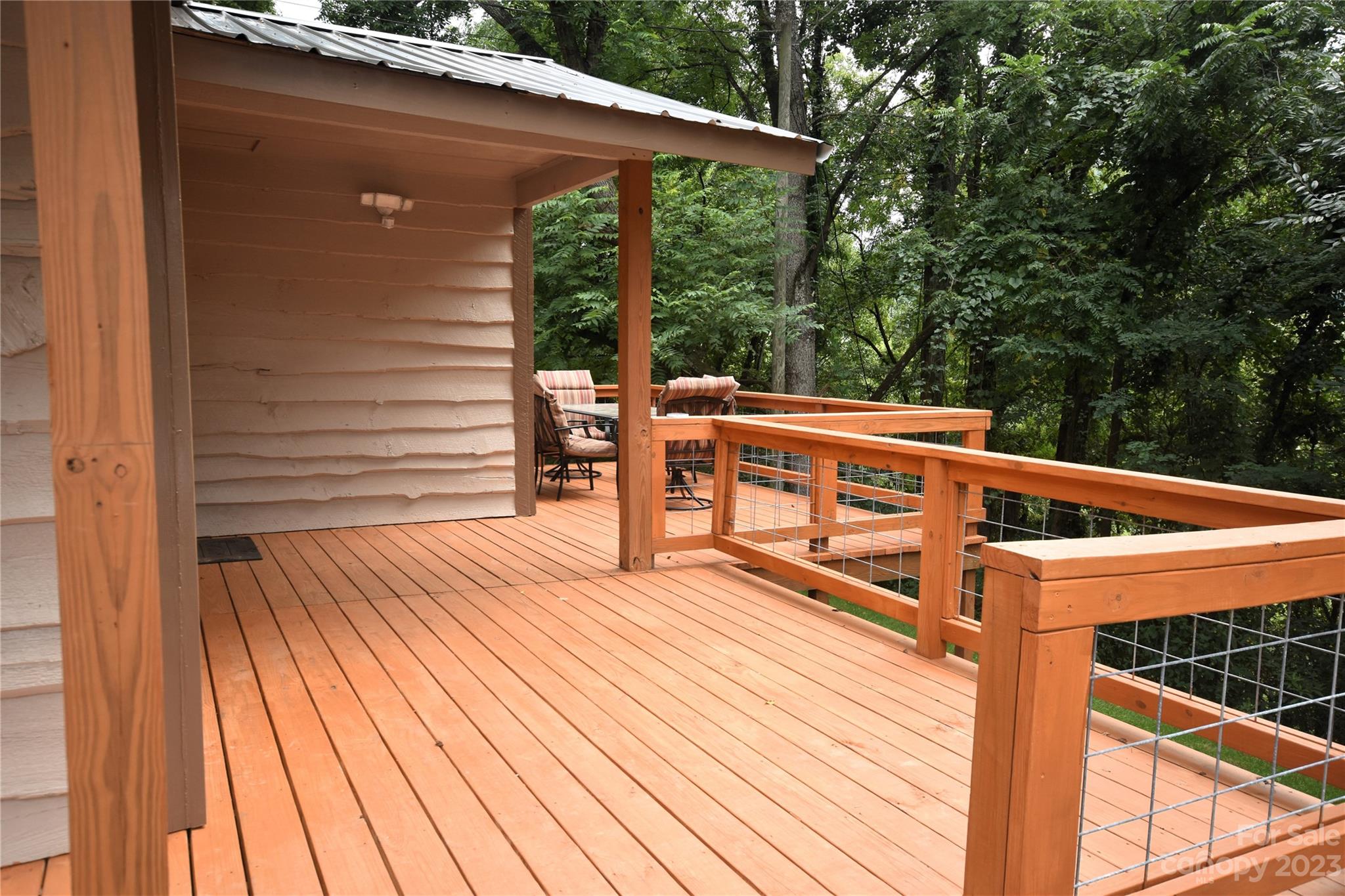 45 Mountainside Circle Maggie Valley, NC 28751 - Photo 3 of 13 a view of balcony with deck and wooden floor