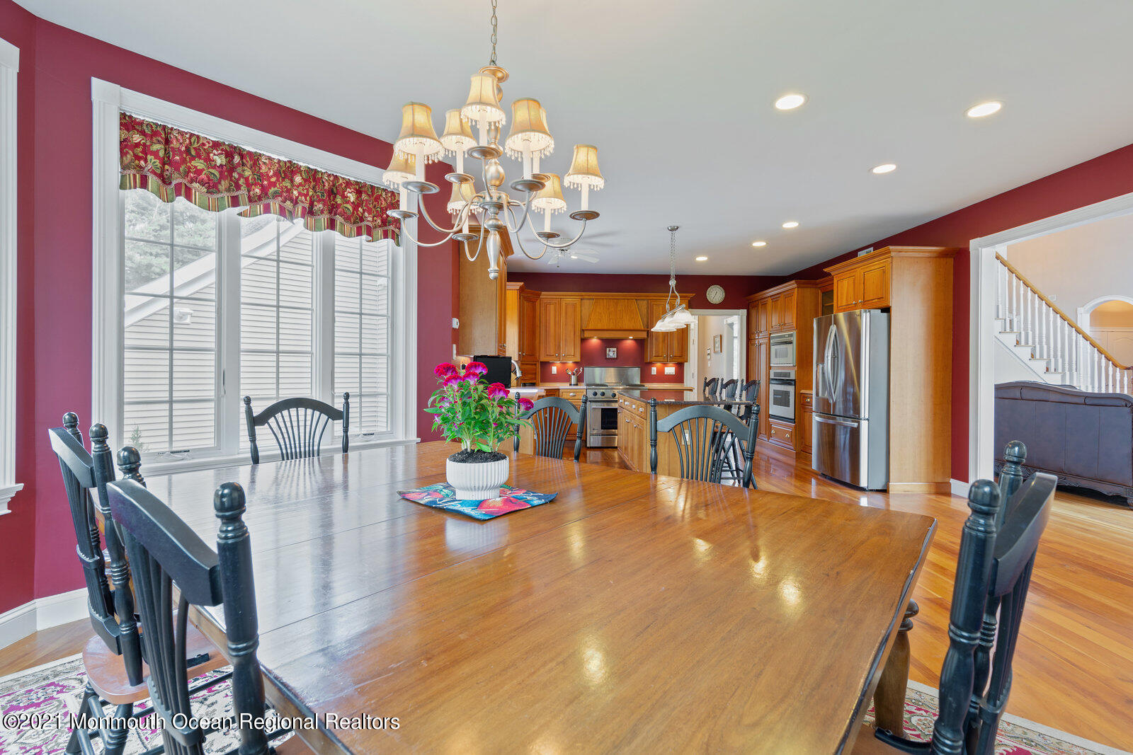 49 Applegate Road Jobstown, NJ 08041 - Photo 22 of 60 a dining room filled chandelier and wooden floor