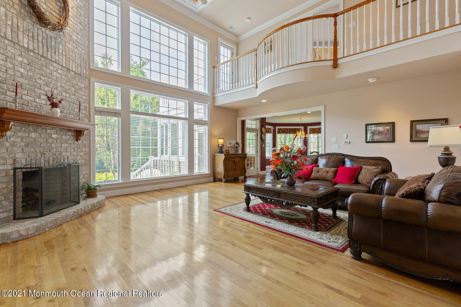 49 Applegate Road Jobstown, NJ 08041 - Photo 23 of 60 a living room with furniture and a fireplace