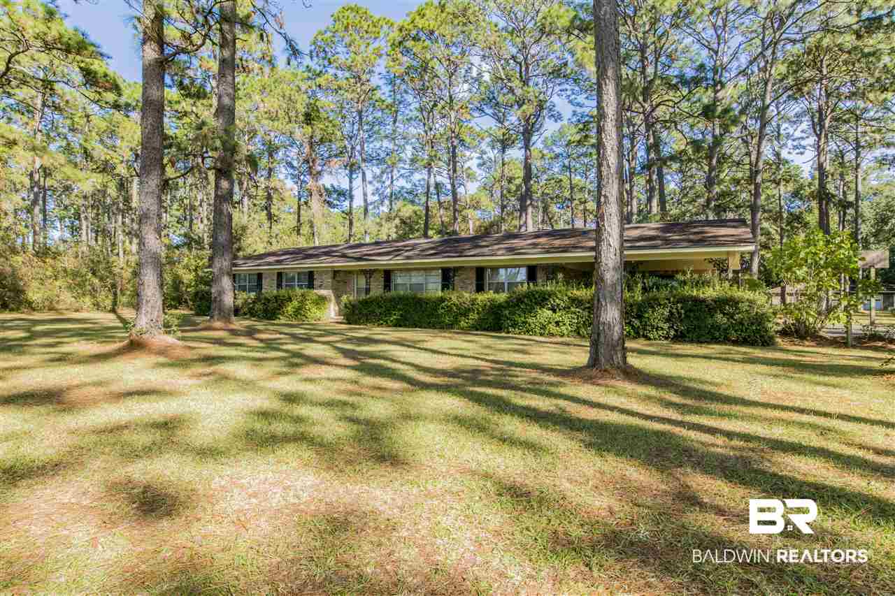 21640 County Road 49 Silverhill, AL 36576 - Photo 35 of 42 lovely shaded yard
