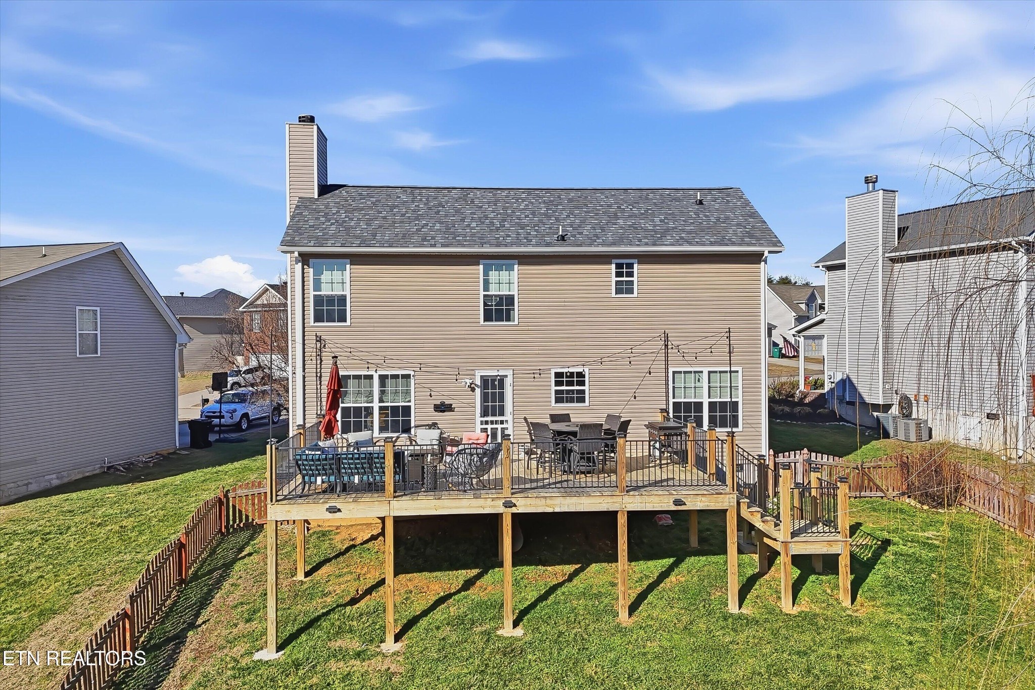 8508 Bowsong Lane Powell, TN 37849 - Photo 21 of 28 a view of a house with backyard porch and sitting area