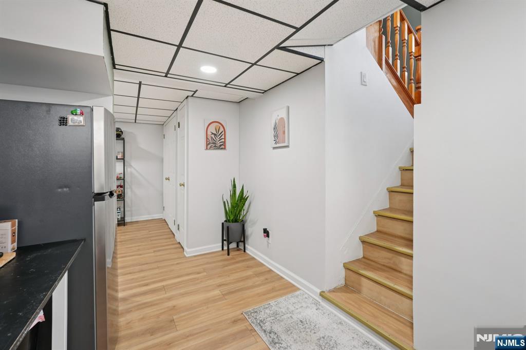 471 Harding Avenue Lyndhurst, NJ 07071 - Photo 25 of 50 a view of entryway with stairs and wooden floor