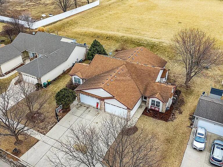 678 Elizabeth Street Maple Park, IL 60151 - Photo 16 of 18 an aerial view of a house with ocean view