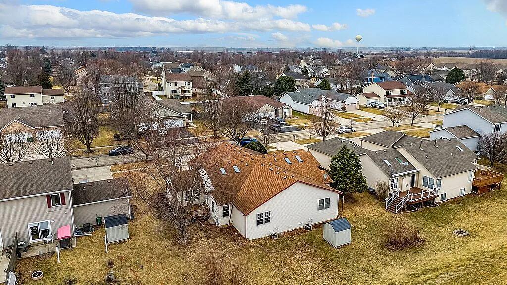 678 Elizabeth Street Maple Park, IL 60151 - Photo 2 of 18 an aerial view of residential houses with outdoor space