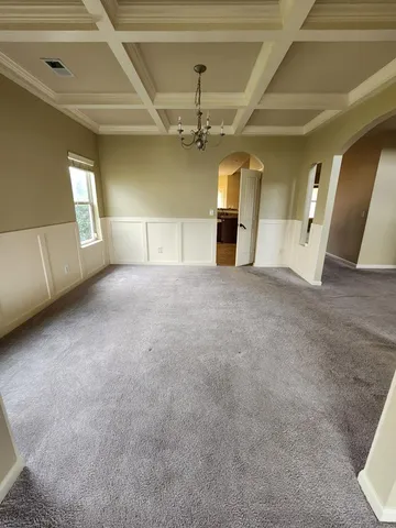 a view of empty room with window