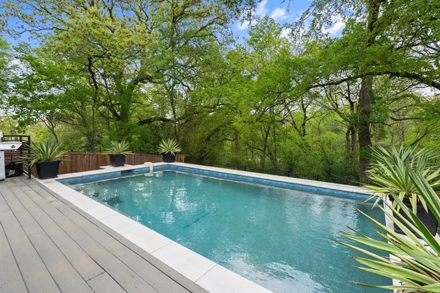 a view of a balcony with mountain view