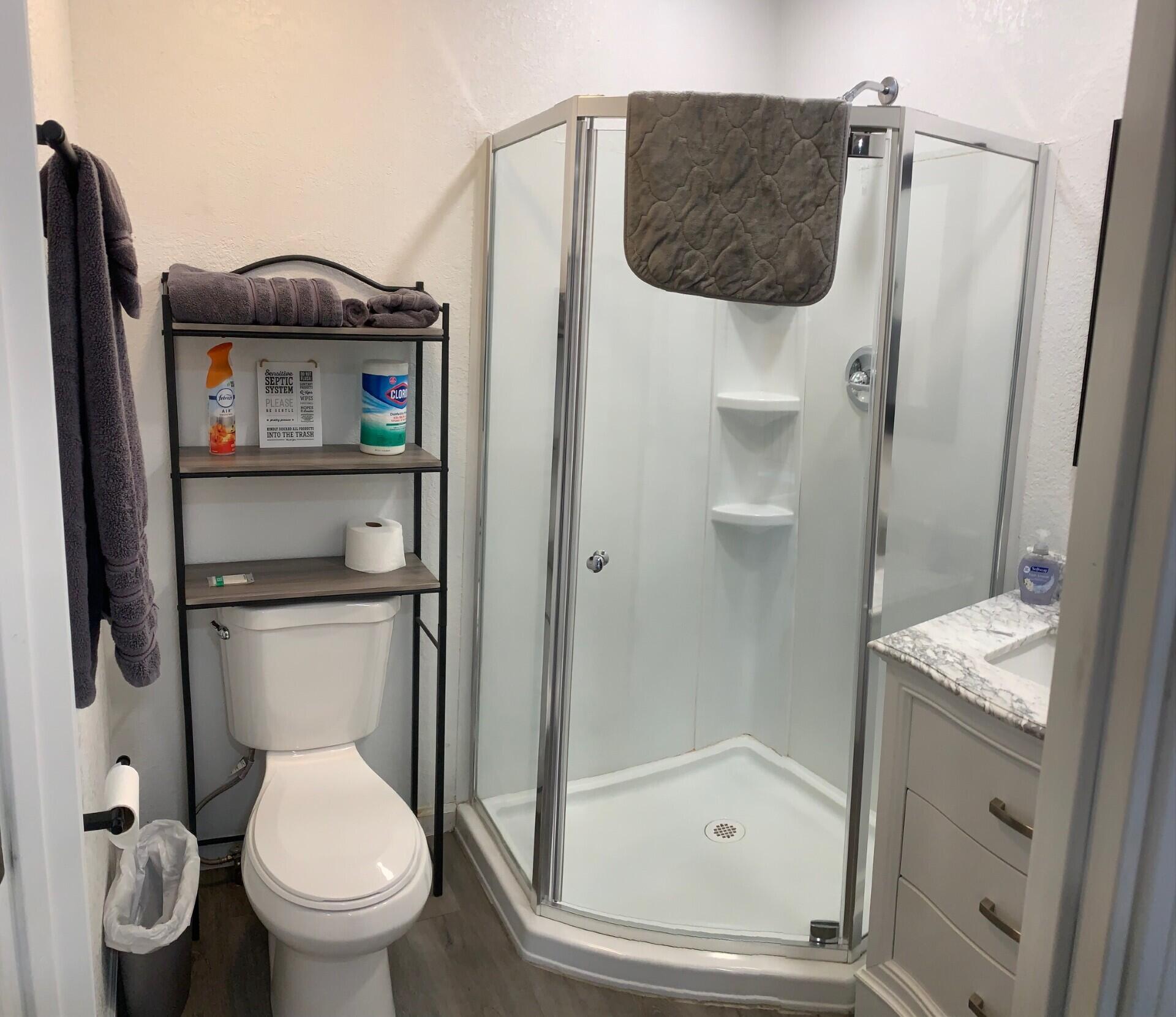 38082 State Highway Burney, CA 96013 - Photo 15 of 21 a bathroom with a toilet and a shower