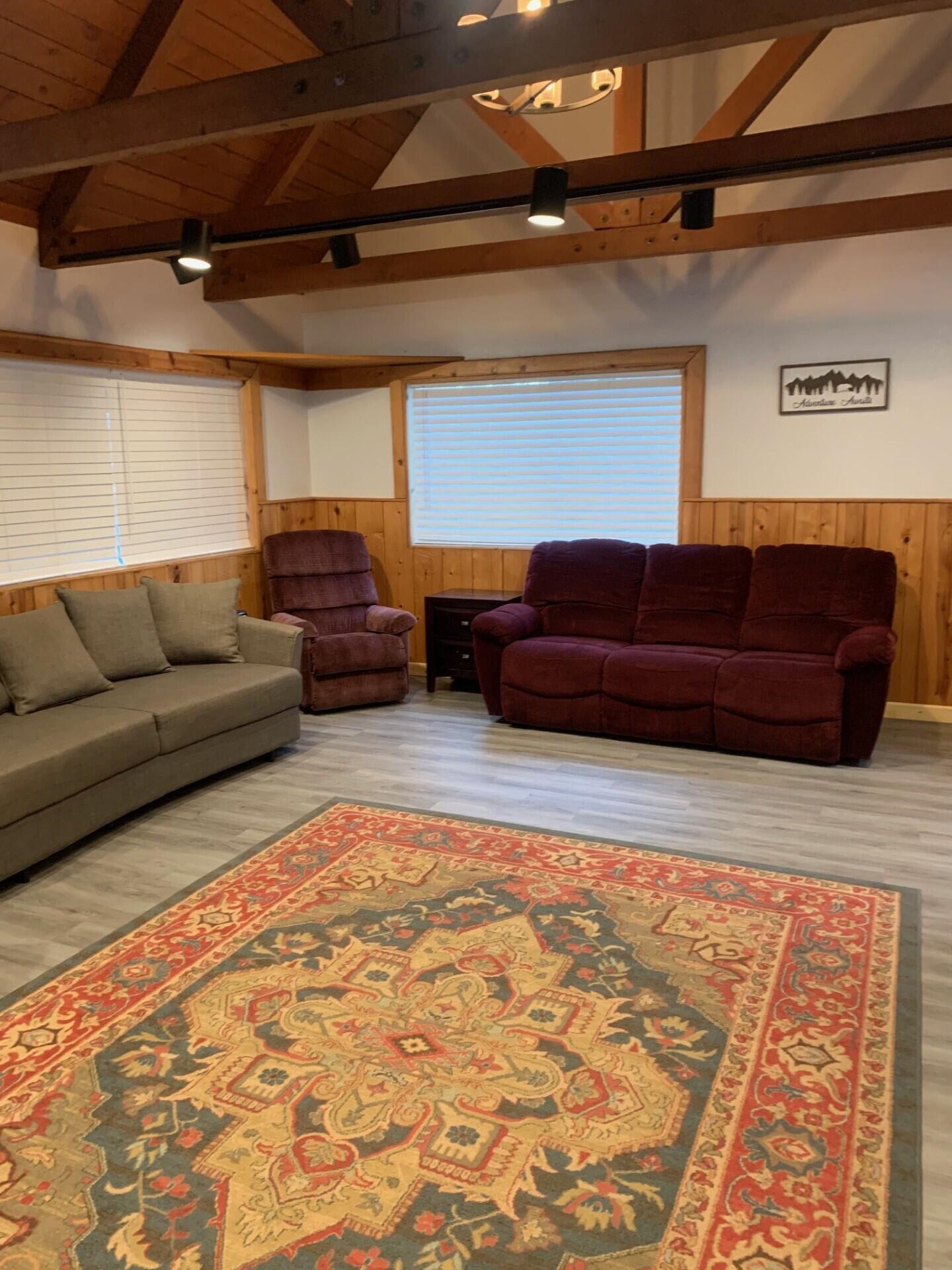 38082 State Highway Burney, CA 96013 - Photo 6 of 21 a living room with furniture and a rug