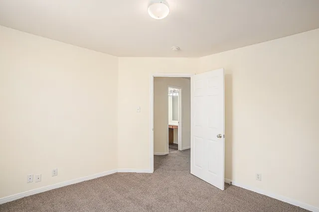 a view of a room with closet