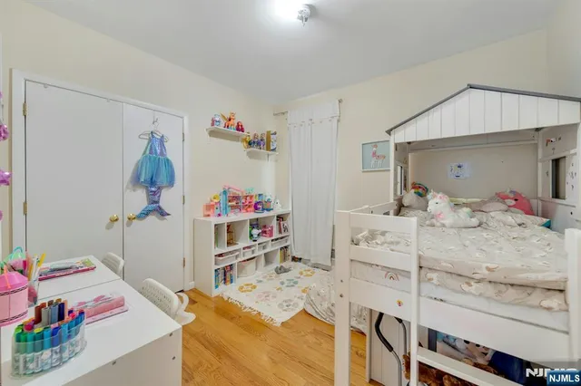 a bed room with a bed and a bed