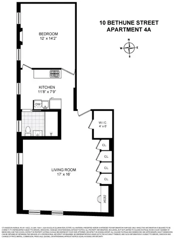 $9,000 | 10 Bethune Street, Unit 4A | West Village
