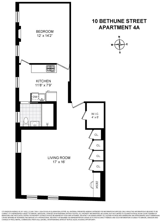 10 Bethune Street, Unit 4A Manhattan, NY 10014 - Photo 8 of 8