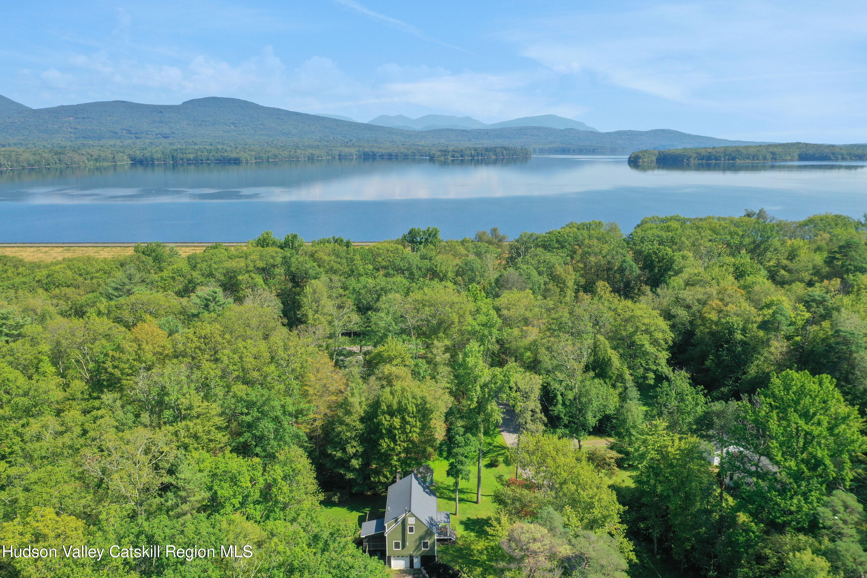 110 Brown Station Road Olivebridge, NY 12461 - Photo 3 of 31 a view of a lake and green valley