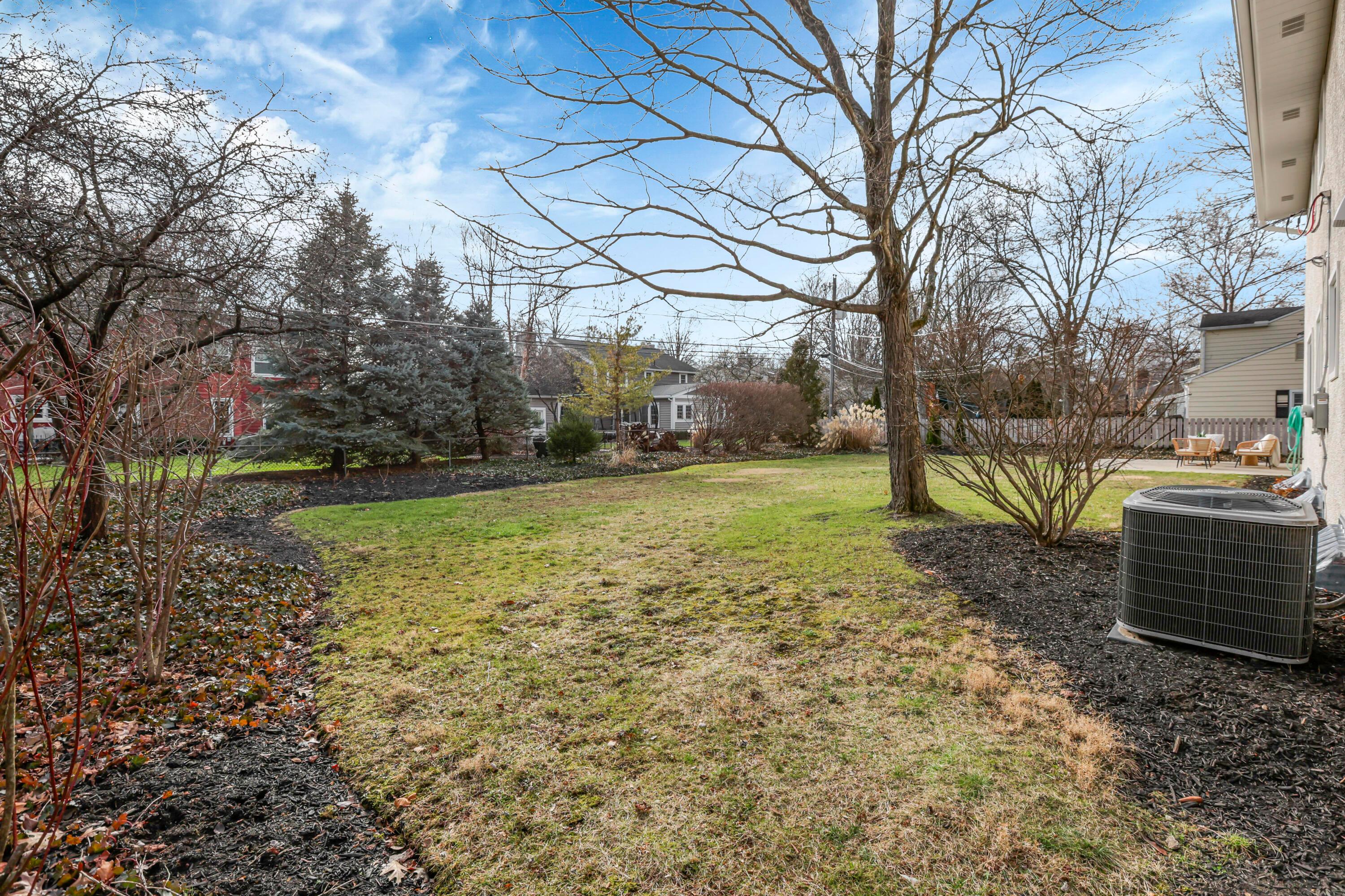 2275 Haverford Road Columbus, OH 43220 - Photo 50 of 57 The fenced yard has newly installed landscaping.