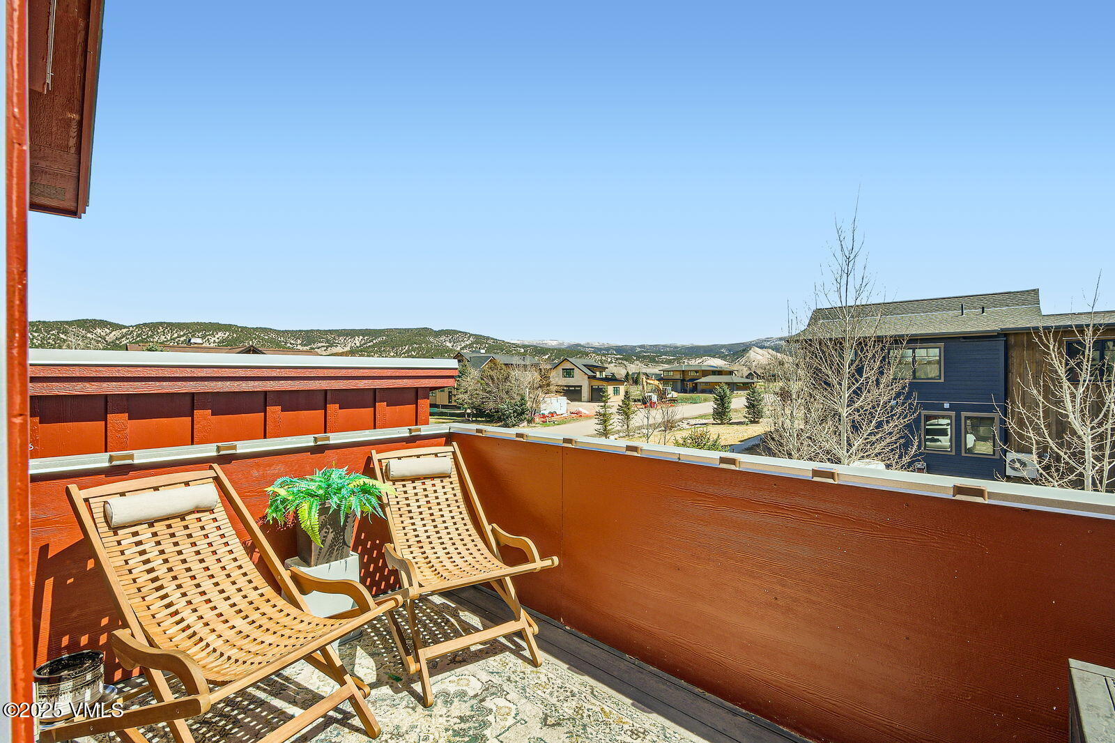 116 Thresher Court Eagle, CO 81631 - Photo 49 of 52 a view of a balcony with furniture