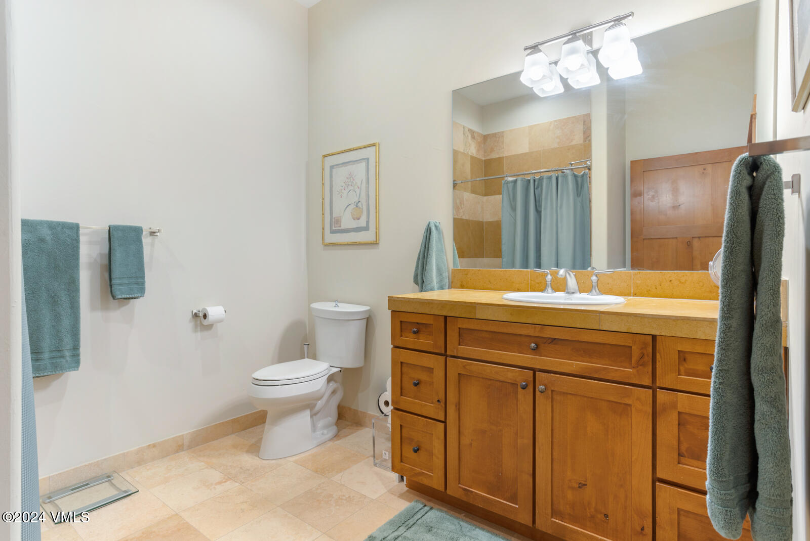 295 Main Street, Unit R202 Edwards, CO 81632 - Photo 19 of 26 a bathroom with a sink a toilet and mirror