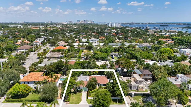 a view of a city and lake view