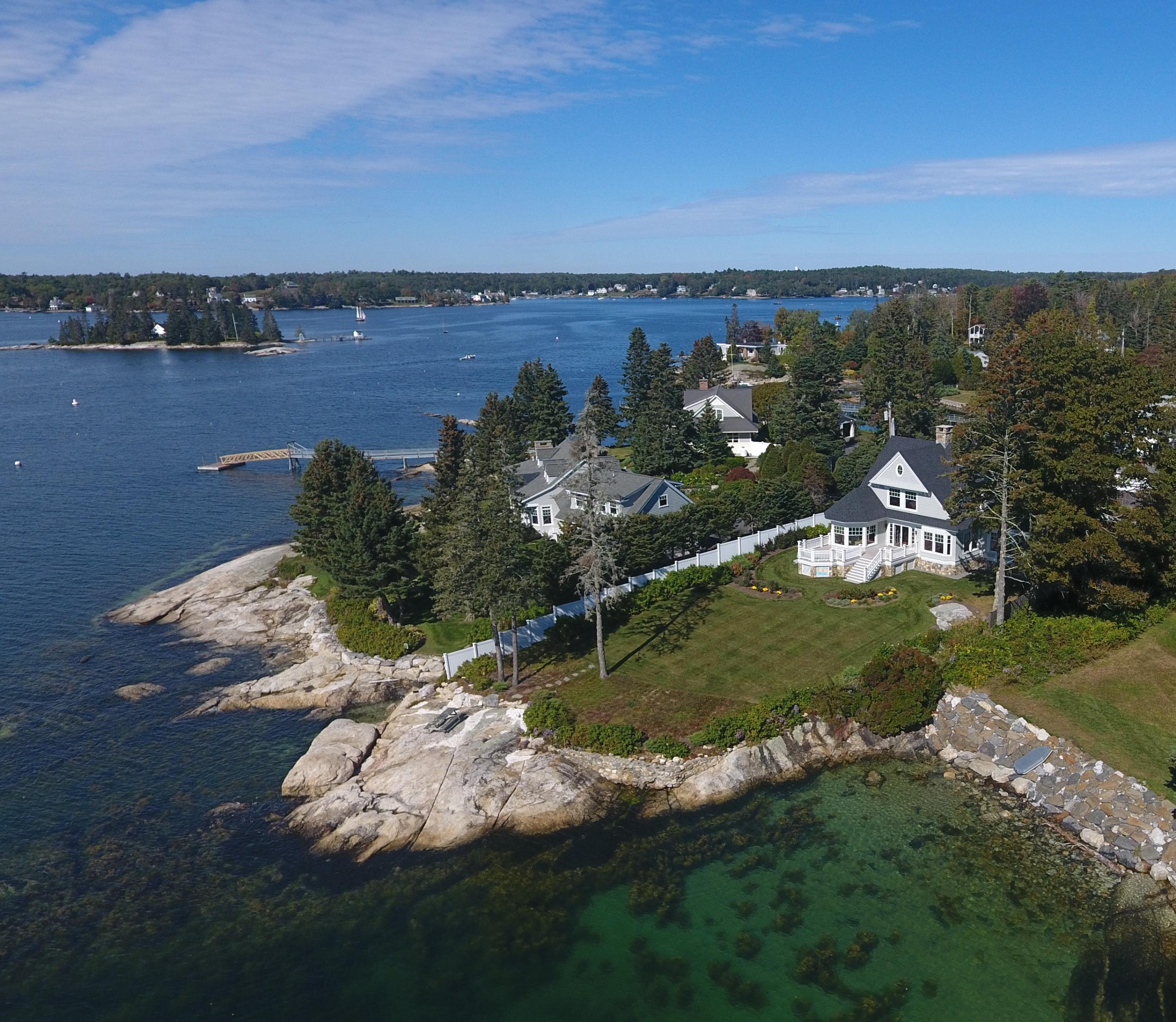 12 Pinkham Cove Road Boothbay Harbor, ME 04538 - Photo 2 of 37 DJI_0665-2