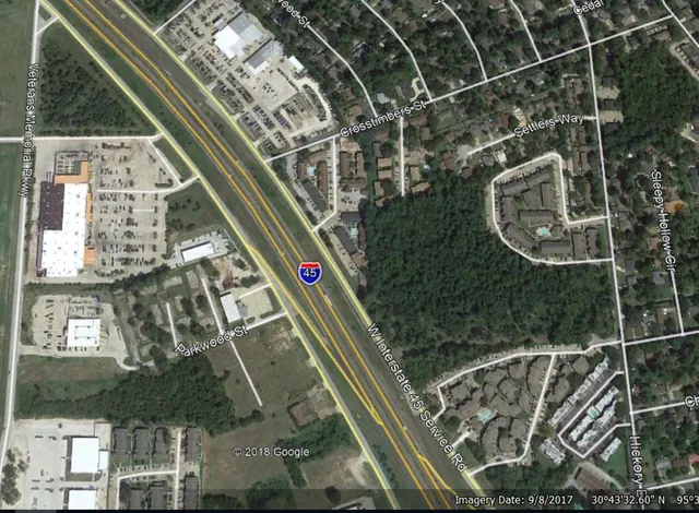 a bird view of a house