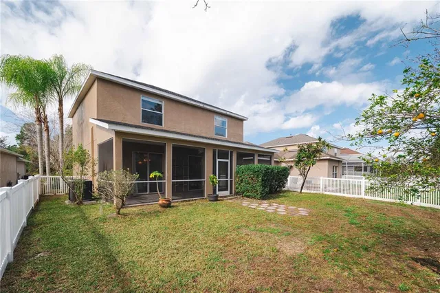a view of an empty room with a potted plant