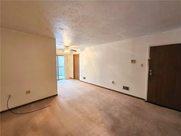 a view of empty room