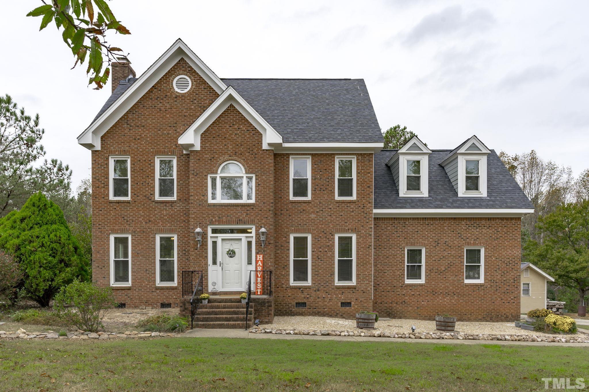 front view of house with a yard