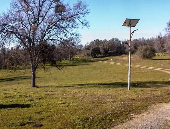 a view of a swimming pool with a mountain
