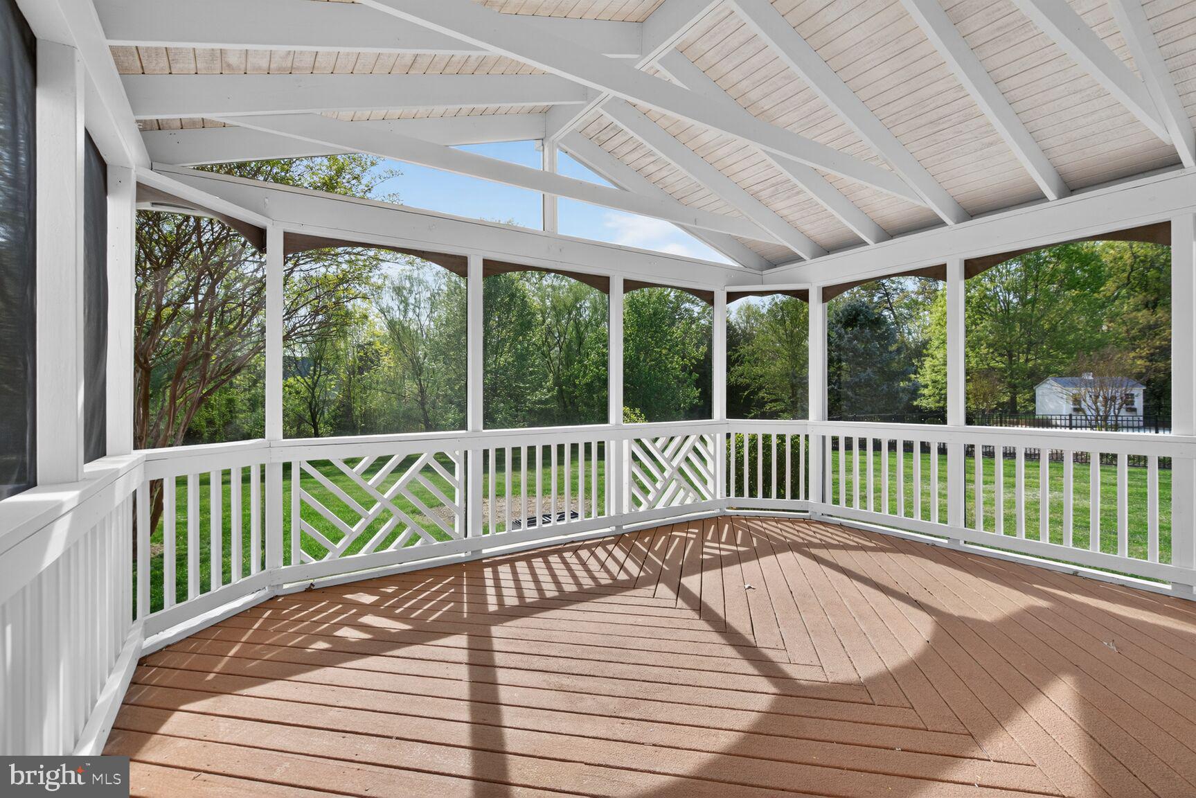 25845 Spring Farm Circle Chantilly, VA 20152 - Photo 49 of 57 Serene screened porch with nature views.