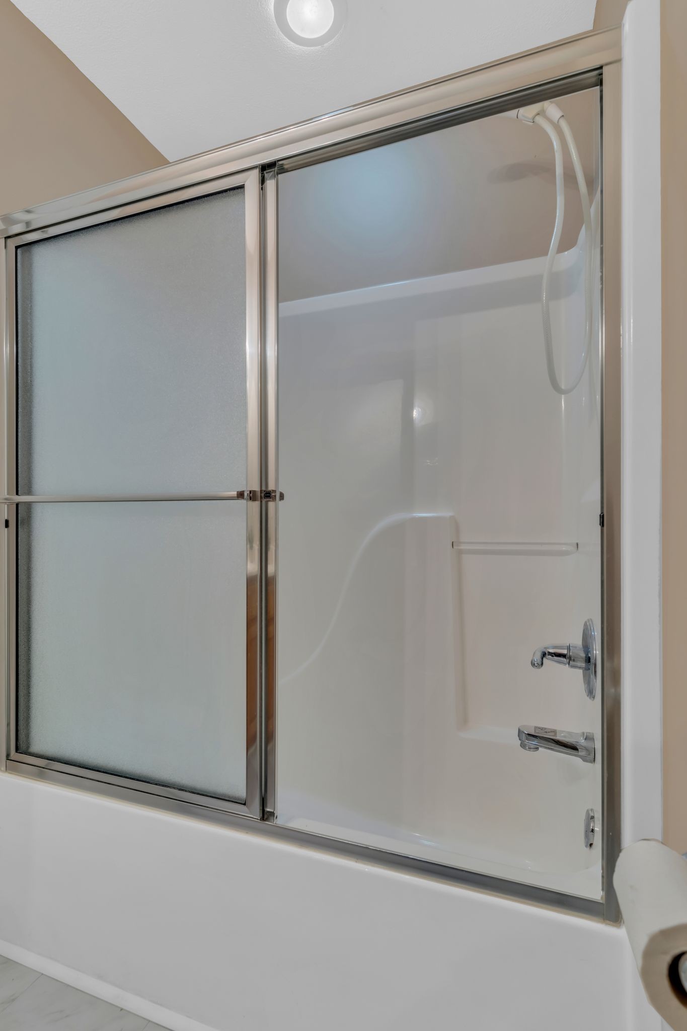 4111 Highway 49 Springfield, TN 37172 - Photo 17 of 46 a bathroom with a glass shower door