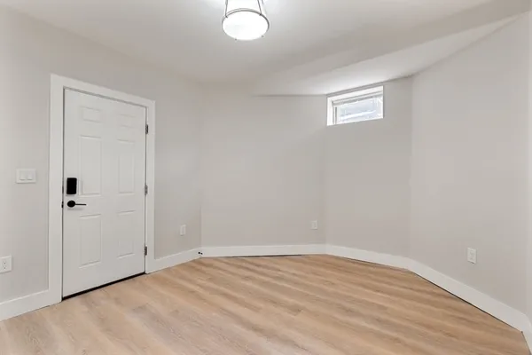 wooden floor in an empty room