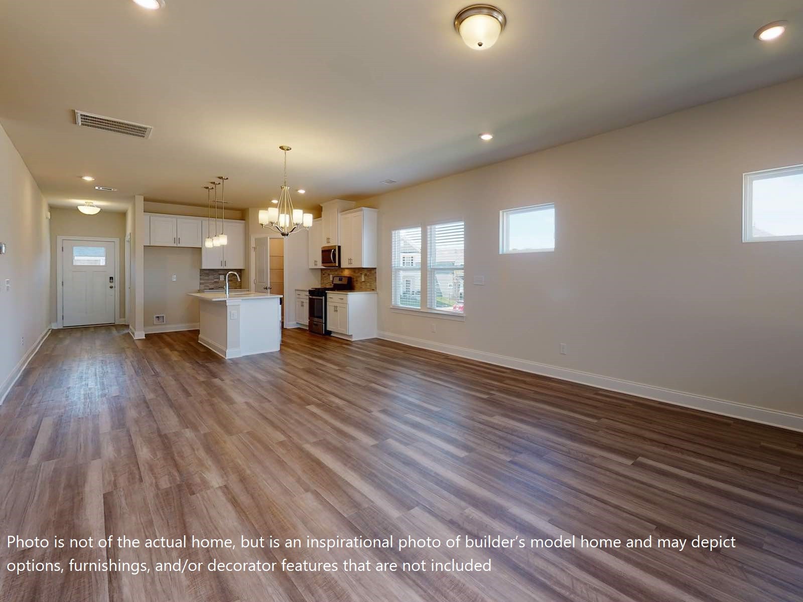 1100 Holland Ridge Way Lebanon, TN 37090 - Photo 17 of 20 a view of kitchen and hall with wooden floor