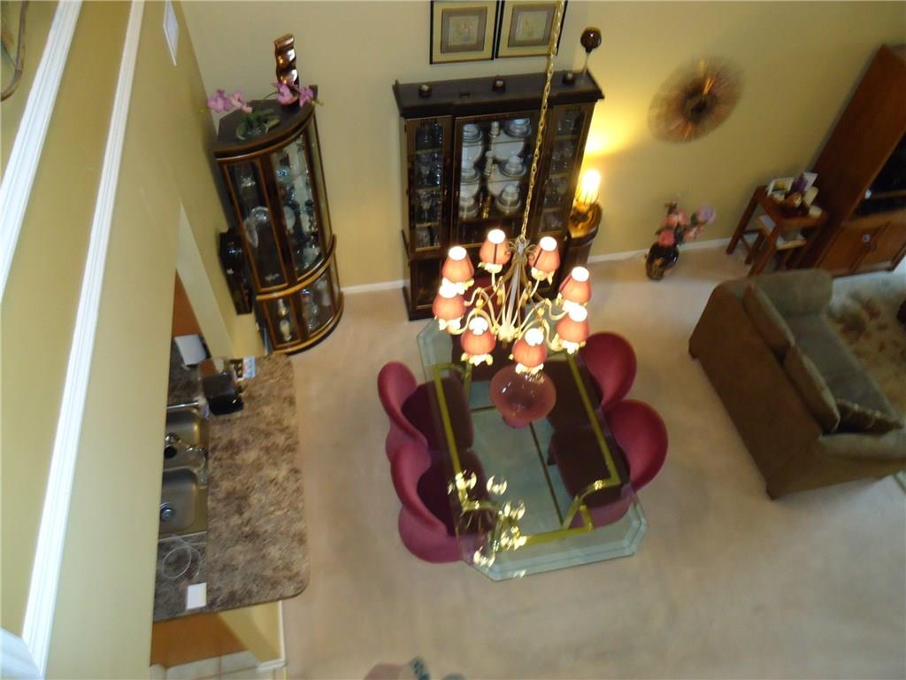 122 Park Place McKees Rocks, PA 15136 - Photo 3 of 21 2 story vaulted ceiling in the Dining Room & Living Room.