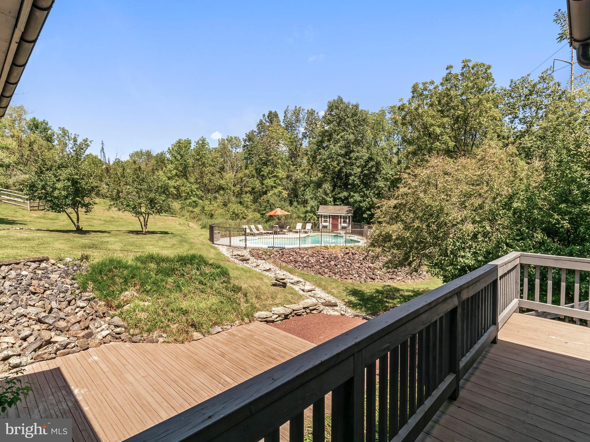 50 Beltz Road Telford, PA 18969 - Photo 70 of 84 View of pool from rear deck