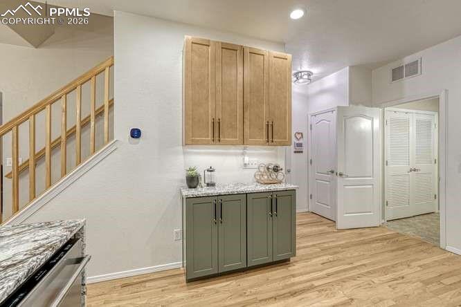 12365 Point Reyes Drive Peyton, CO 80831 - Photo 14 of 44 Kitchen view with coffee bar.