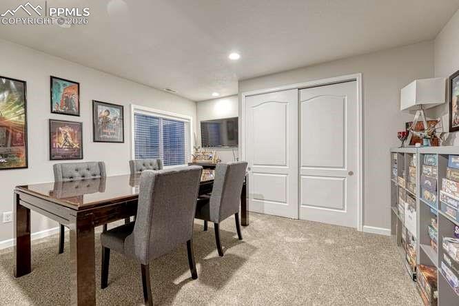 12365 Point Reyes Drive Peyton, CO 80831 - Photo 30 of 44 Bedroom 4. in garden level basement with large closet