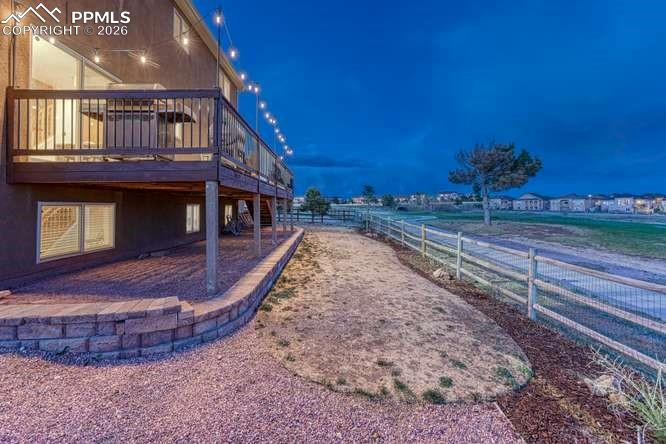 12365 Point Reyes Drive Peyton, CO 80831 - Photo 34 of 44 You can almost reach out and touch the golf course!