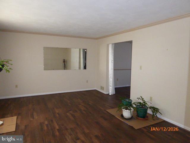 81 Lester Street Keyser, WV 26726 - Photo 28 of 75 a view of an empty room with wooden floor and a potted plant