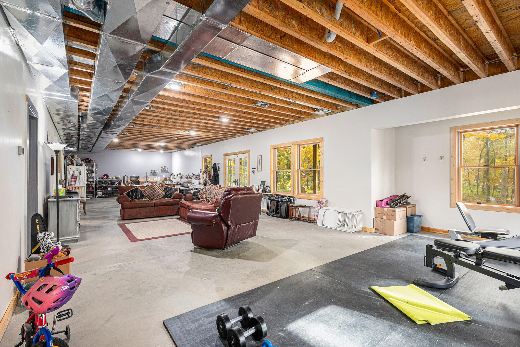 57689 Lone Tree Road Three Rivers, MI 49093 - Photo 26 of 45 Partially Finished Walkout Basement