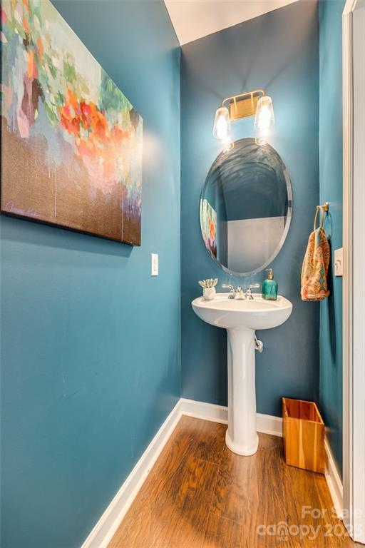 106 Anchura Road Fort Mill, SC 29708 - Photo 13 of 30 a bathroom with a sink and mirror