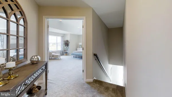 a very nice looking room with a large window
