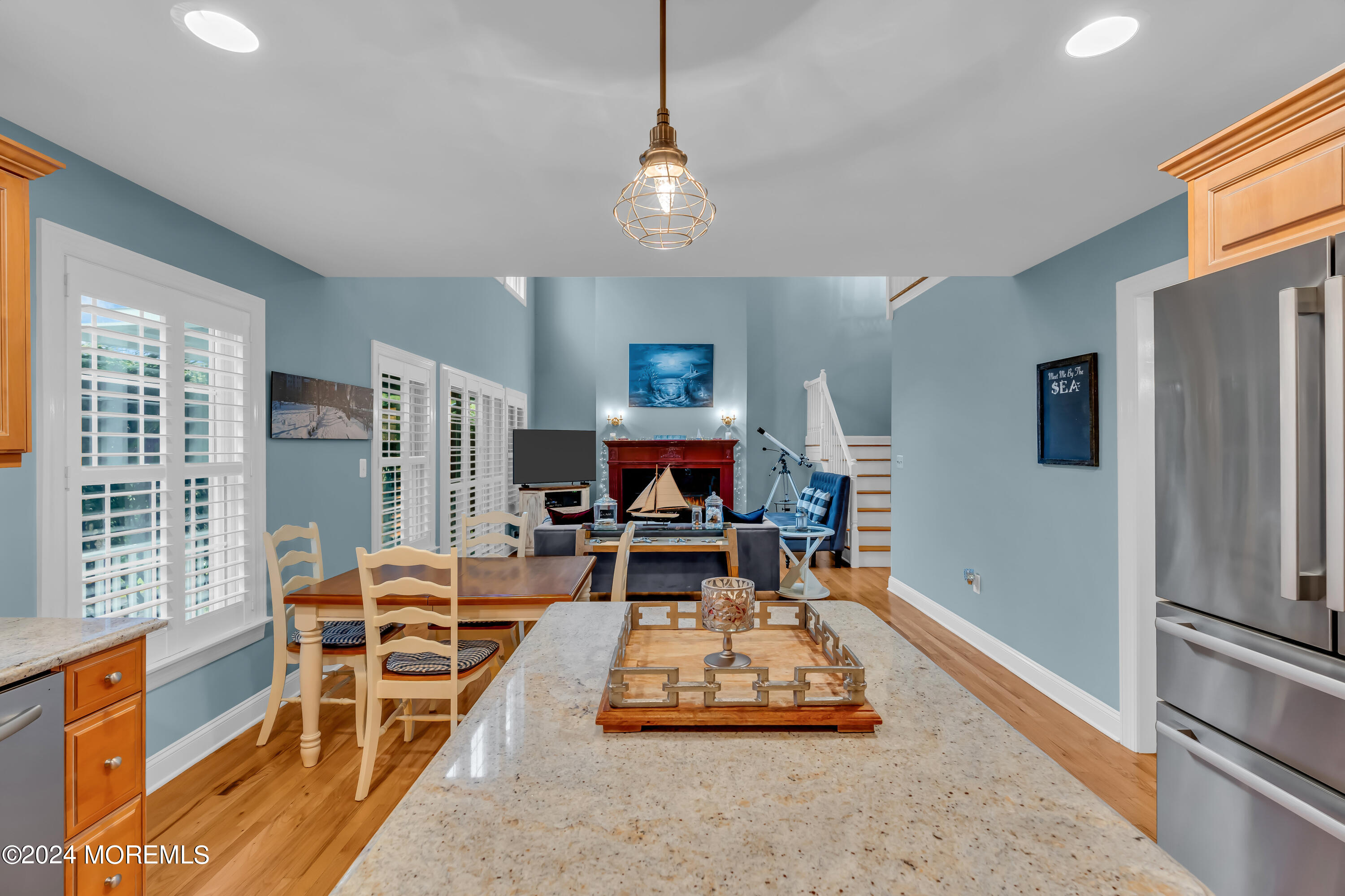 5 Oceanside Court Spring Lake Heights, NJ 07762 - Photo 18 of 40 View From Kitchen to Family Room