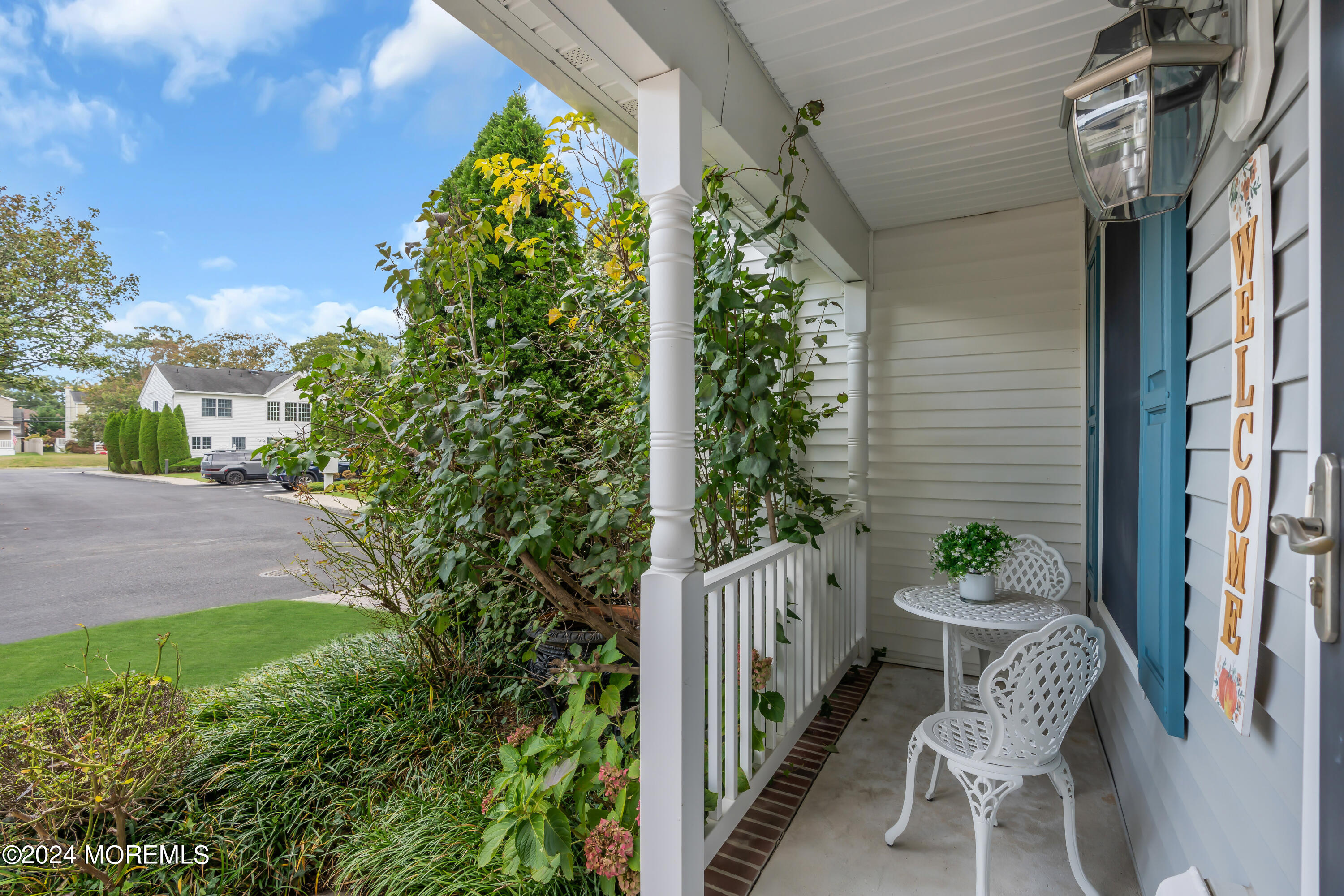 5 Oceanside Court Spring Lake Heights, NJ 07762 - Photo 10 of 40 Front Porch Overlooking Courtyard