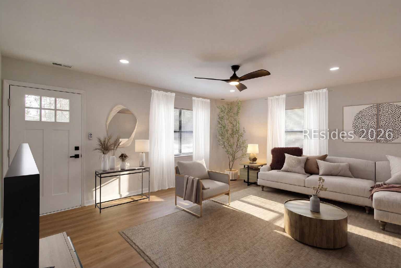 91 Forest Avenue Ridgeland, SC 29936 - Photo 8 of 27 Living Room photo virtually staged.